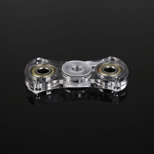 Fidget Spinner EDC HandSpinner Metal Plastic Custom Bearing Toy Transparent