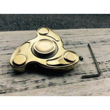 New 3 Color Tornado Fidget Spinner Hand Torqbar Brass Ceramic Bearing EDC Focus Fidget Toys For ADHD Austim Fingers Toy
