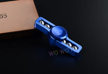 3 kinds of color Tri-Spinner Fidget Toy aluminum EDC Hand Spinner For Autism and ADHD Rotation Time Long Anti Stress Toys