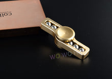 3 kinds of color Tri-Spinner Fidget Toy aluminum EDC Hand Spinner For Autism and ADHD Rotation Time Long Anti Stress Toys