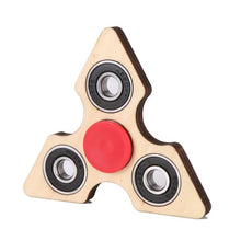3 Angle Wooden Fidget Hand Spinner Triangle DIY Wooden Puzzle Finger Toy EDC Focus Toys For ADHD Austim Stress Relief Toys