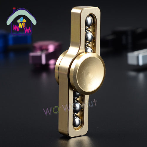 3 kinds of color Tri-Spinner Fidget Toy aluminum EDC Hand Spinner For Autism and ADHD Rotation Time Long Anti Stress Toys