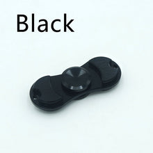 3 Color Metal Two-Spinner Fidget Toy Plastic EDC Hand Spinner Rotation Time Long Anti Stress Toys