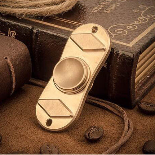 New Styles High Quality brass EDC Spinner Fidgets Hand Spinner For Autism and ADHD Rotation Time Long Anti Stress Action
