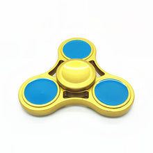 2017 New EDC Tri-Spinner Fidget Toys Pattern Hand Spinner Metal Fidget Spinner and ADHD Adults Children Educational Toys