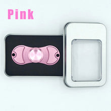 5 Colour Fidget Spinner Metal Two-Spinner Toy Fidget Hand Spinner For Autism and ADHD Kids/Adult Funny Anti Stress Toys