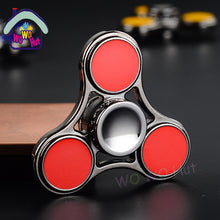 2017 New EDC Tri-Spinner Fidget Toys Pattern Hand Spinner Metal Fidget Spinner and ADHD Adults Children Educational Toys Hobbies
