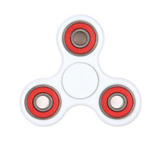 White/Black Finger Spinner Fidget Plastic EDC Hand Spinner For Autism and ADHD 15 Styles  Anxiety Stress Relief Focus Toys Gift