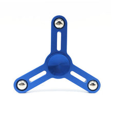 2017New Tri-Spinner Fidget Stainless Steel Toys Hand Spinner Metal Fidget Spinner For ADHD Relieve Stress Kid Gift
