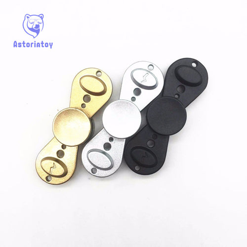 Tri Fidget Hand Spinner Triangle Torqbar Aluminum alloy  Puzzle Finger Toy EDC Focus Fidget Spinner  Rotate up 3 minutes