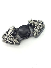 Tri-Spinner Fidget Toy  Electroplating silver ABS EDC Hand Spinner For Autism and  Rotation Time Long Anti Stress Toys