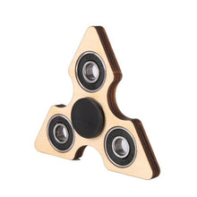 Tri Spinner Fidget Toy Full Ceramic EDC Hand Finger Desk Focus Plywood LH8s
