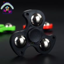 In stock 4color Tri-Spinner Fidget Toy Plastic EDC Fidgets Hand Spinner For Autism and ADHD Increase Focus Keep Hands Busy