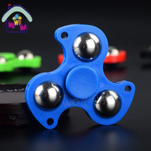 In stock 4color Tri-Spinner Fidget Toy Plastic EDC Fidgets Hand Spinner For Autism and ADHD Increase Focus Keep Hands Busy