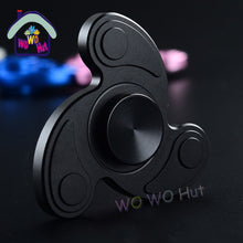 Free shipping Cheap Tri-Spinner Fidget Toy Stainless steel Bearings EDC antistress ADHD Focus Toys Hand Spinner for Kid Adult