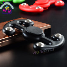 5 Color Tri-Spinner Fidget Hand Spinner For Rotation Time Long Hybrid eramic Bearing Anti Stress Toys Learning Educational Toy